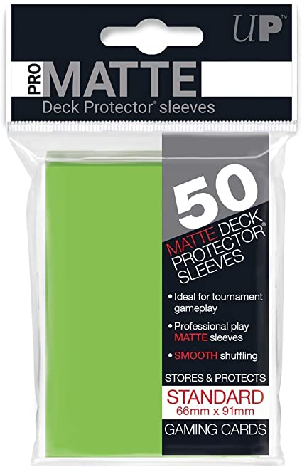 Ultra Pro PRO-Matte Standard Sleeves - Lime (50ct)